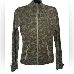 Lululemon Camo Zip Up Jacket
